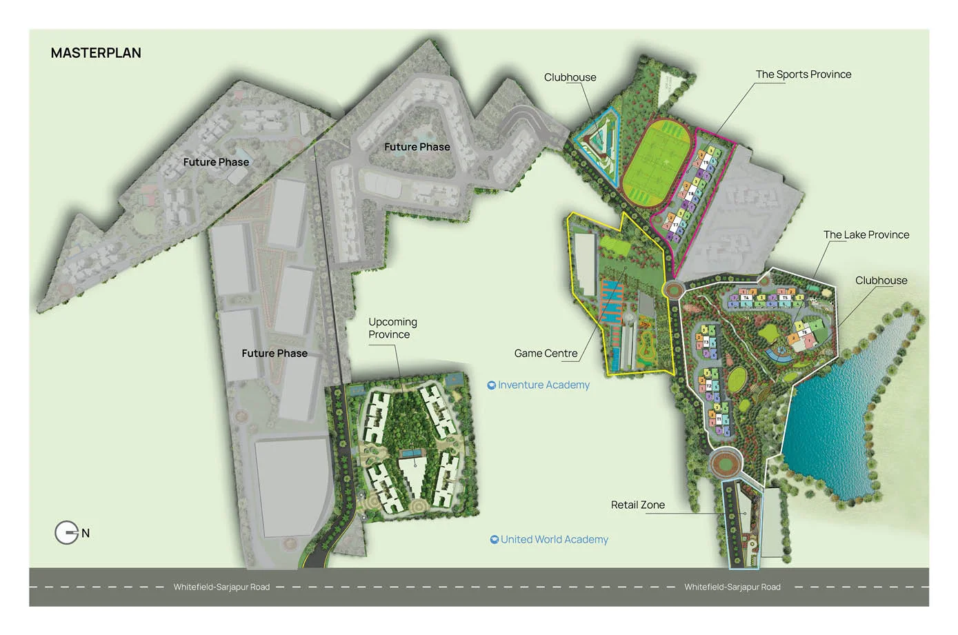 10-Acre Master Layout Plan